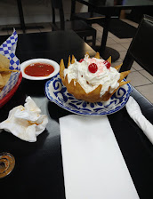 Fried ice cream, the house finale